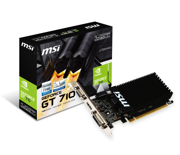 MSI GeForce GT 710 Low Profile 1GB DDR3 - 285437 - zdjęcie 6